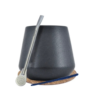 Tillbehörssats Yerba Mate Matero Bombilla 19 cm