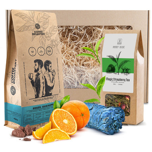 Presentpaket Kaffe Bro Coffee Roastery + Te + Vit Salvia Rökelse