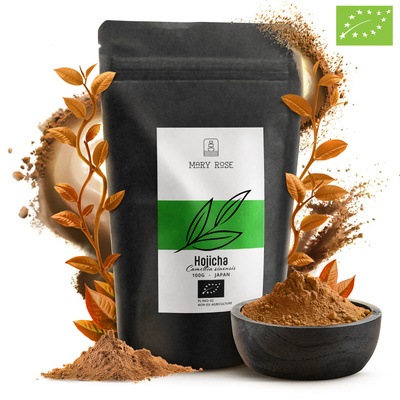 Mary Rose – Rostat Grönt Te Hojicha Powder (BIO) 100 g