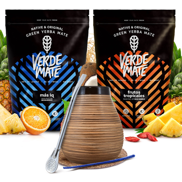 Yerba mate set Verde Mate keramisk kalebass bombilla