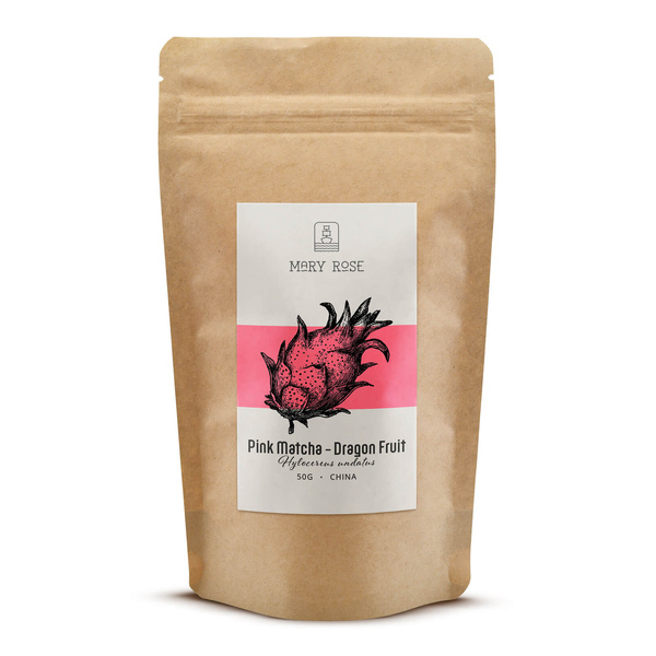 Mary Rose – Pink Matcha – Drakfrukt (pulver) 50 g