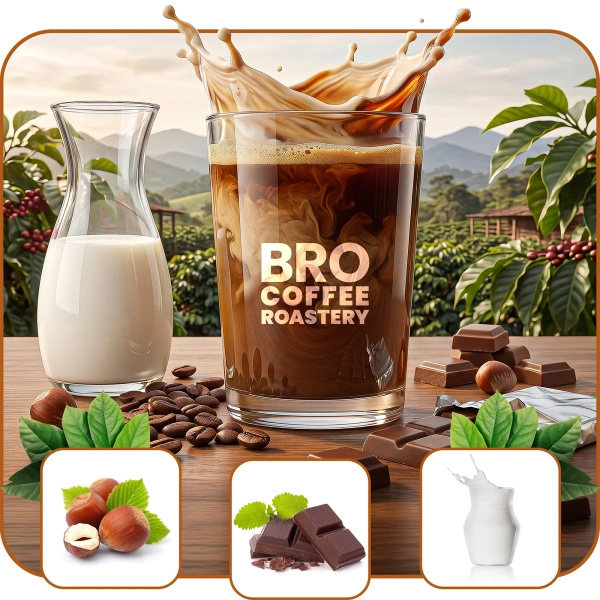 Bro Coffee Roastery – Hela bönor kaffe Brazil Samba Premium 1 kg