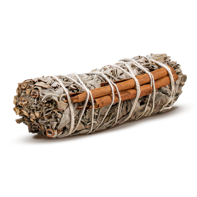 Vit Salvia med kanel – Rökelse 20-30 g (bunt)