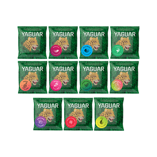 Yerba Mate Yaguar 10 x 50 g + 50 g