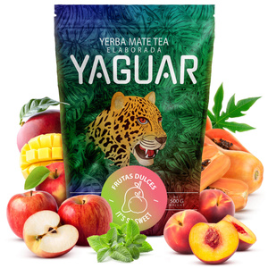 Yerba Mate Yaguar Fruktpaket 3x500g 1,5kg