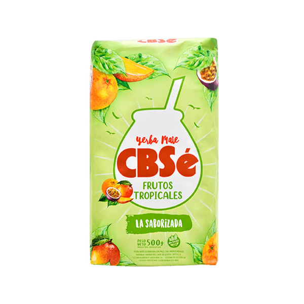Yerba Mate Set 2 x CBSe Energia Guarana Frutos Tropicales 0,5kg