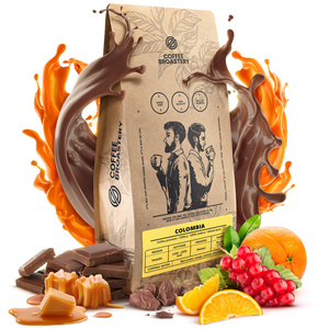 Bro Coffee Roastery - Hela bönor kaffe Colombia Medellin Premium 1 kg