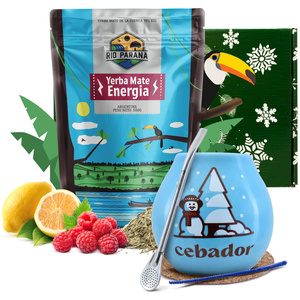 Vinterpresentpaket Yerba Mate Rio Parana Energia 0,5kg
