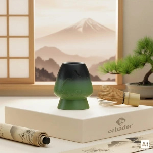 Set för bryggning av Matcha te