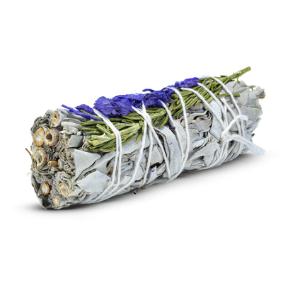 Vit Salvia med lavendel och rosmarin – Rökelse 20-30 g (bunt)