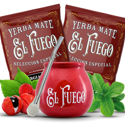 Yerba Mateo-set + Bombilla för att komma igång