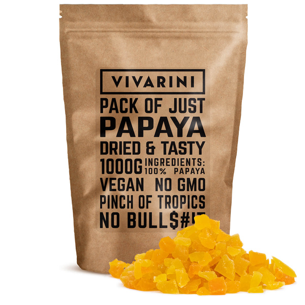 Vivarini – Papaya (kanderad) 1 kg