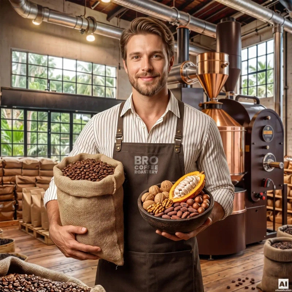 Bro Coffee Roastery – Hela bönor kaffe Crema Tango 1 kg
