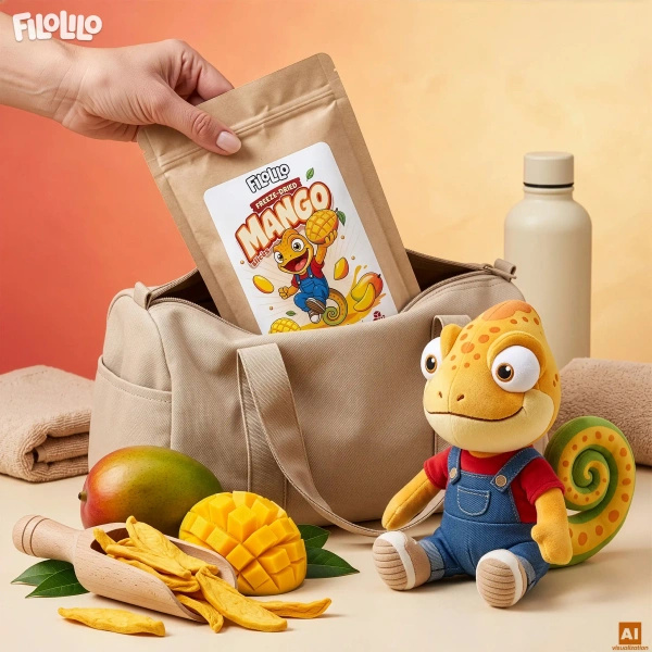 FiloLilo – Frystorkad mango (skivor) 100 g