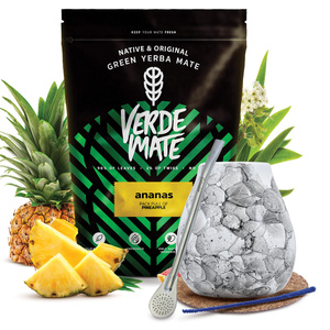 Yerba Mate Set Verde Mate 500g 0,5kg Kalebass + Bombilla
