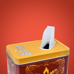 Yerbera – Metallburk + El Fuego Menta Limon 0,5 kg