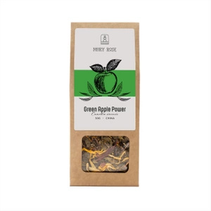 Mary Rose - Green Apple Power Grönt te - 50 g