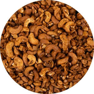 Nustino Crunch – Rostade cashewnötter – Pizza Margherita 200 g