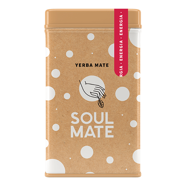Yerbera – Metallburk + Soul Mate Orgánica Energia 0,5 kg