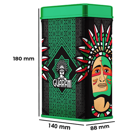 Yerbera – Tin can + Guarani Maracuya 0.5kg 