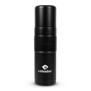 Yerbomos XL ALL IN ONE - 750ml - Mate-kopp, termos och bombilla i ett (svart)