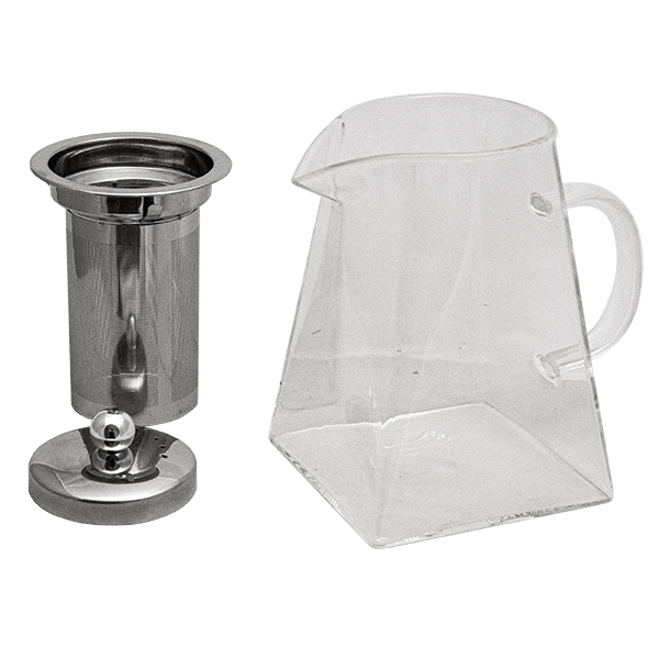 Tekanna med sil 950 ml