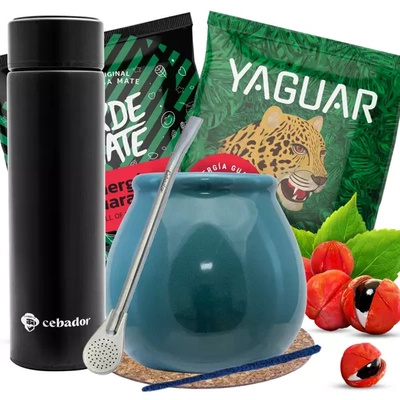 Yerba Mate Grön Energi 100g TERMOS set