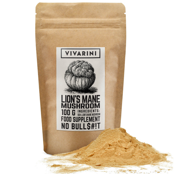 Vivarini – Lion’s Mane – Igeltaggsvamp 100 g