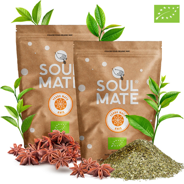 2x Soul Mate Organica Anis 500g (1kg)