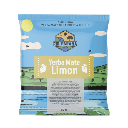 Yerba Mate Rio Parana 7x50g provset + tillbehör