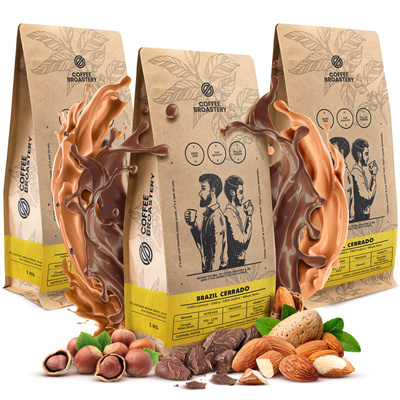 Set Bro Coffee Roastery Brazil Cerrado 3x1kg (3kg)