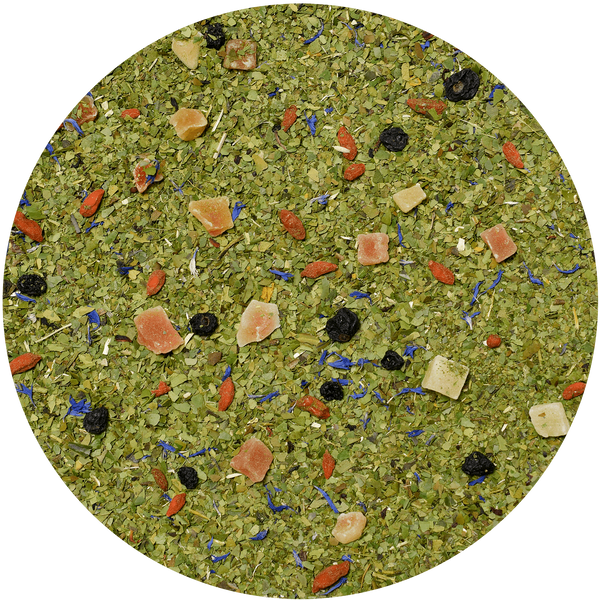 Yerbera – Metallburk + Verde Mate Green Passionate Fruits 0,5 kg