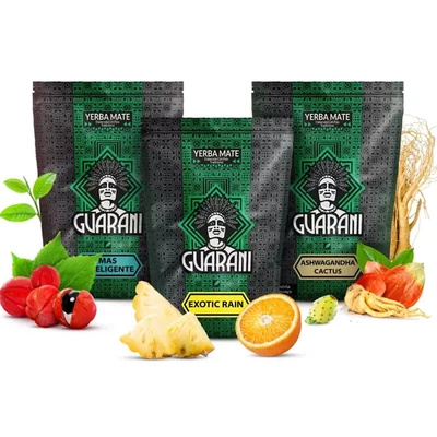 Yerba Mate Guarani fruktpaket 3x500g