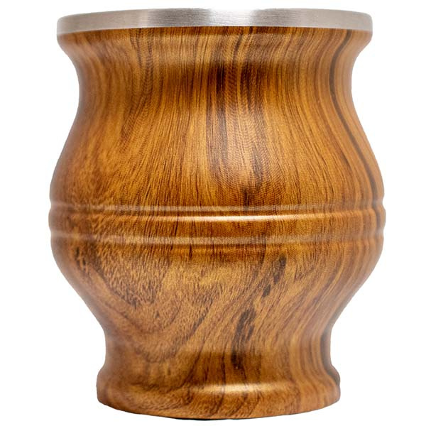 TermoColador – matekopp + sil + bombilla – träfärg