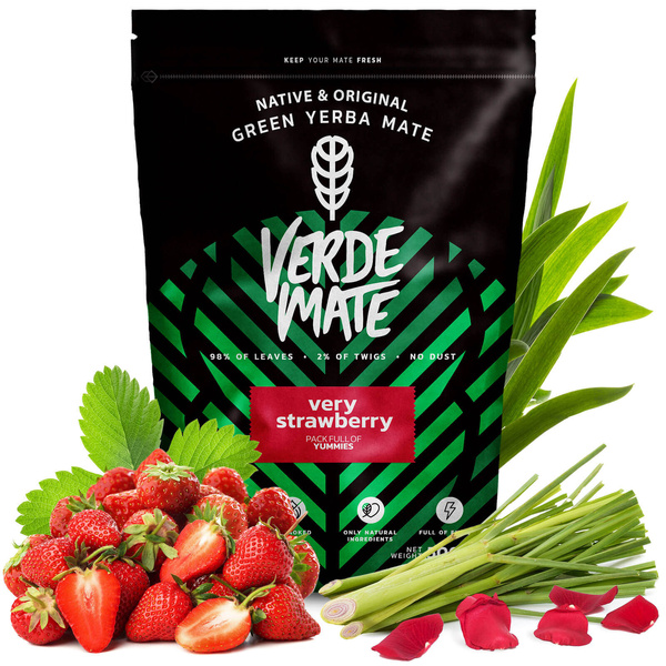 Yerba Mate Set Verde Mate 500g Kalebass + Bombilla