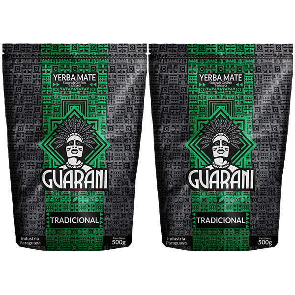 Yerba Mate Set GUARANI Elaborada 2x500g = 1kg