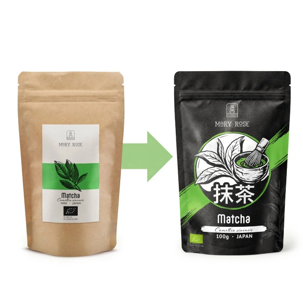 Presentset: 3x japanskt matcha + bambustillbehör