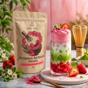 Mary Rose – Red Matcha Alternative – Jordgubbe (pulver) 50 g