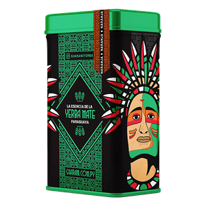 Yerbera – Metallburk + Guarani Naranja 0,5 kg