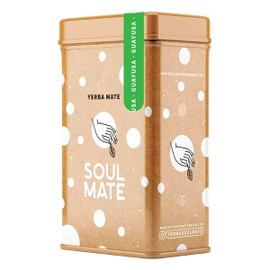 Yerbera – Metallburk + Soul Mate Orgánica Guayusa 0,5 kg