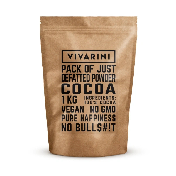 Vivarini – Alkaliserad kakao mörk (pulver) 1 kg
