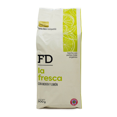 Fede Rico (FD) Menta Limon 0,5 kg 500 g - yerba mate med mynta och lime
