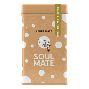 Yerbera – Metallburk + Soul Mate Orgánica Siempre 0,5 kg