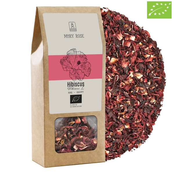 Mary Rose - Hibiskus ekologisk (blomblad) 50 g 