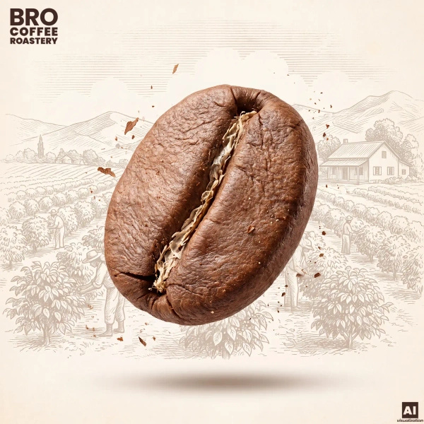 Bro Coffee Roastery – Hela bönor kaffe Pure Crema 1 kg