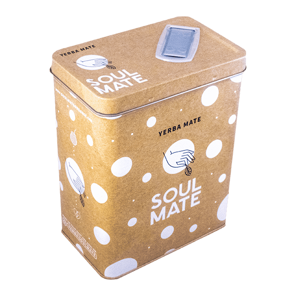 Yerbera – Metallburk + Soul Mate Orgánica Frosty Season 0,5 kg