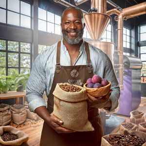 Coffee Broastery - Hela bönor kaffe Uganda Kanyenye Speciality 400 g