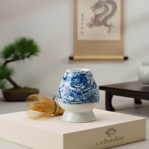 Set för bryggning av Matcha te