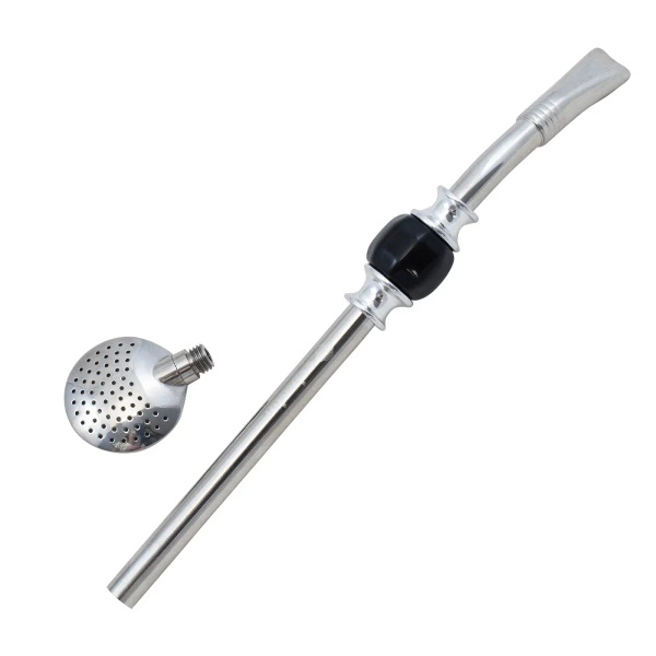 Bombilla Bomba med svart sten