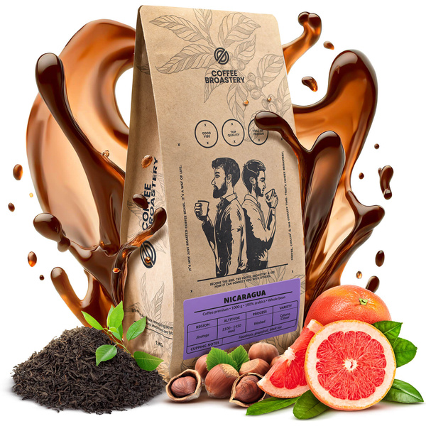Bro Coffee Roastery - Hela bönor kaffe Nicaragua Colibrí Azul Speciality 1 kg
